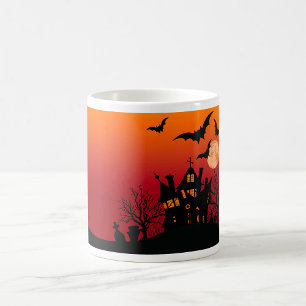 Mug Maison Hantée éffrayante Halloween nuit