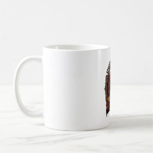 Mug Maison Hantée Halloween Gravure Vintage Épouvantab