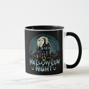 Mug Maison hantée, Soirée d'Halloween effrayante