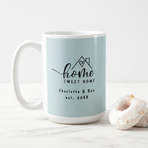 Mug Maison minimaliste Sweet Home Personnalisée Nouvel