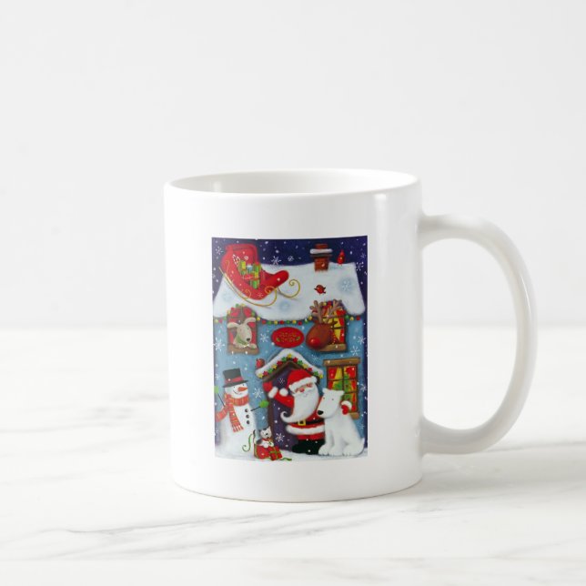 Mug Maison père Noël (Droite)