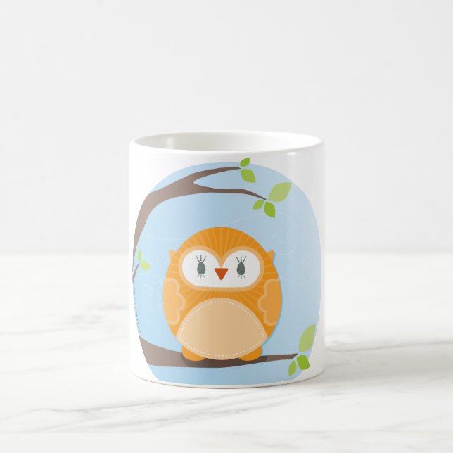 Mug MAISON SWEET HOME :: Chouette dans un arbre 4 (Centre)