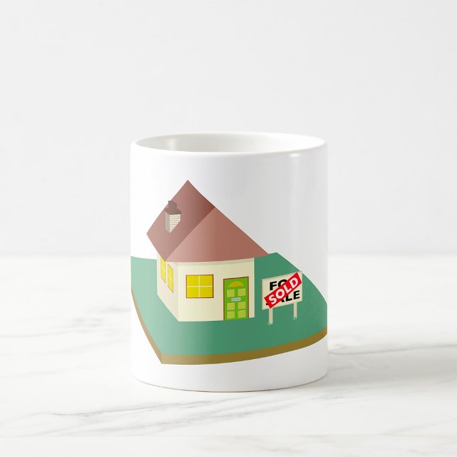 Mug Maison vendue (Créateur téléchargé)