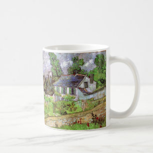 Mug Maisons à Auvers par Vincent van Gogh