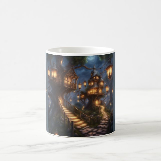 Mug Maisons dans les arbres pour des nuits confortable (Centre)