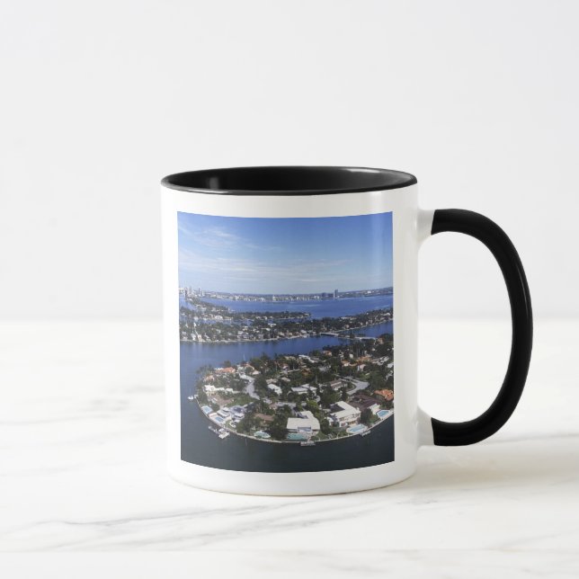 Mug Maisons d'île privée de Biscayne Bay, Star (Droite)