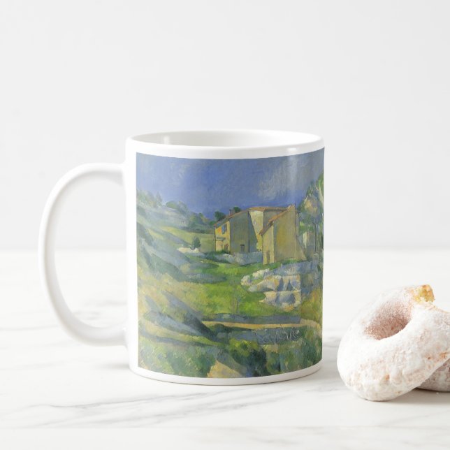 Mug Maisons en Provence de Paul Cézanne, Art ancien (Avec donut)