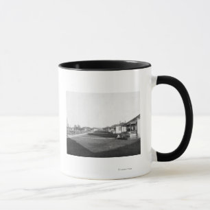 Mug Maisons militaires dans la zone résidentielle de