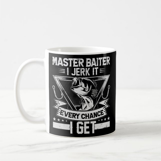 Mug Maître Baiter Je Joue Toujours Ma Baguette Pour Un (Gauche)