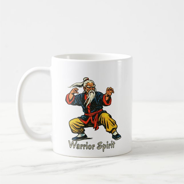 Mug Maître d'arts martiaux vintage (Gauche)