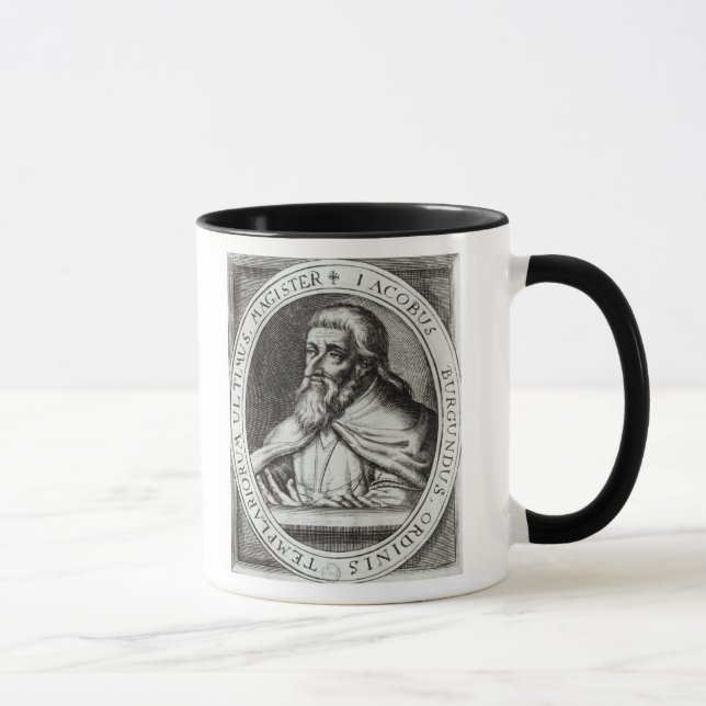 Mug Maître de Jacques de Molay des chevaliers Templars (Droite)