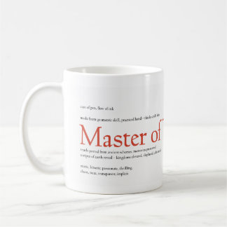 Mug Maître de la typographie
