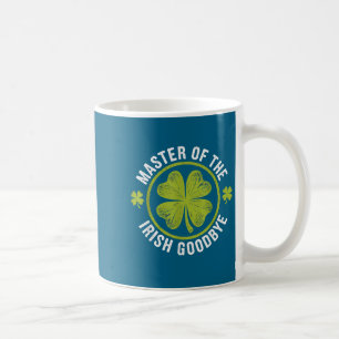Mug Maître de l'au revoir irlandais St Patrick's Day