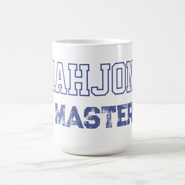 Mug Maître de Mahjong de l'Université Vintage Graphiqu (Centre)