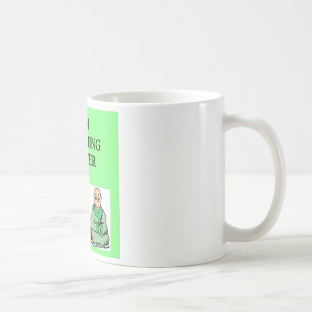 Mug maître de natation de zen (Droite)