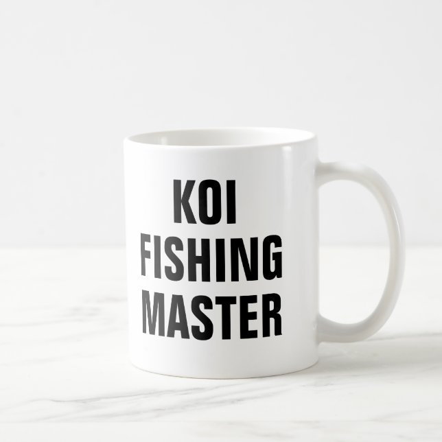 Mug Maître de pêche au koi (Droite)