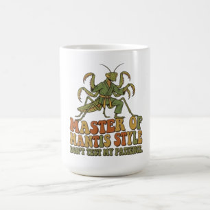 Mug Maître du Karaté de Style Mantis Insecte Drôle d'A