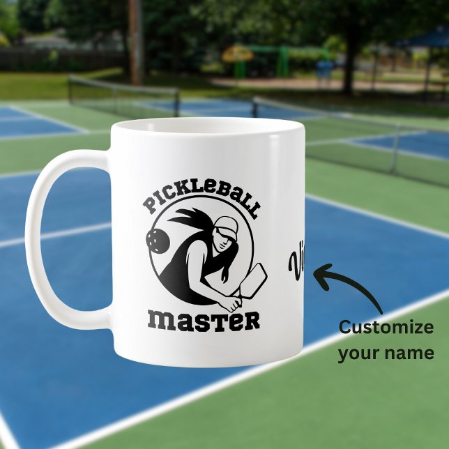 Mug Maîtresse de Jeu de Pickleball sur Mesure (Créateur téléchargé)