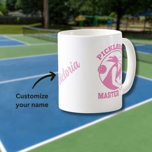 Mug Maîtresse de Jeu de Pickleball sur Mesure (Créateur téléchargé)