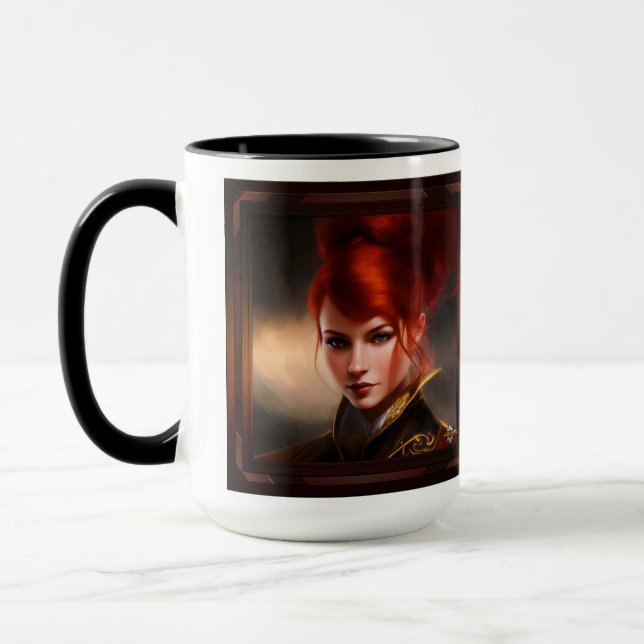 Mug Maîtresse du vent AI Concept Art par Xzendor7 (Gauche)