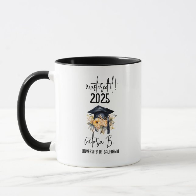 Mug Maîtrise de l'enseignement collégial Diplôme Cadea (Gauche)
