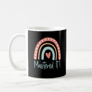 Mug Maîtrise Diplôme Diplôme Diplôme Cadeau Masqu