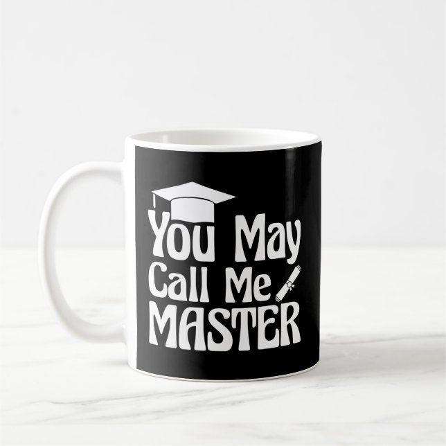 Mug Maîtrise Il Maîtrise Diplôme Pour Lui (Gauche)