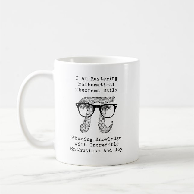 Mug Maîtriser les théorèmes mathématiques, partager le (Gauche)