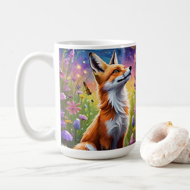 Mug Majestic Fox (Avec donut)