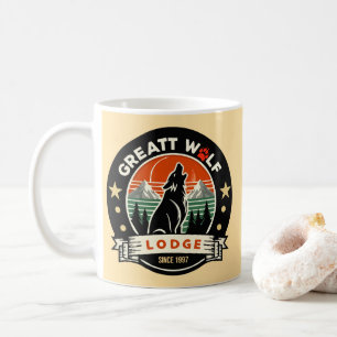 Mug Majestic Great Wolf Spirit - Nature Wilderness Des