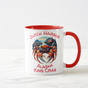Mug Majestic Harbour Sentinel Un Crabe Vibrant