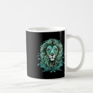 Mug Majestic Lion Mane Art Détaillé - Lions Are The Be