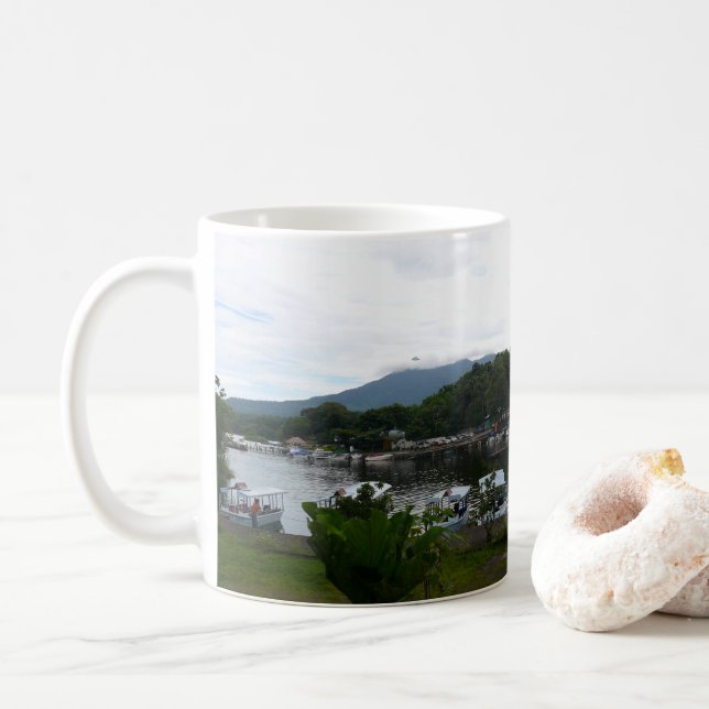 Mug Majestic Volcan Mombacho - Grenade, Nicaragua (Avec donut)