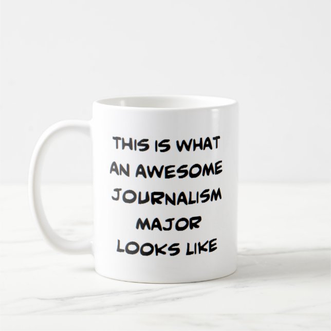 Mug majeur journalisme, génial (Gauche)