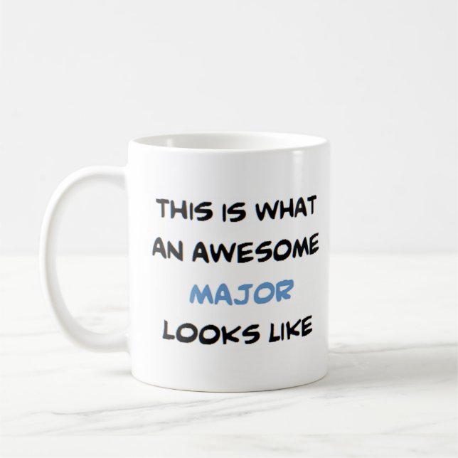 Mug major3, génial (Gauche)
