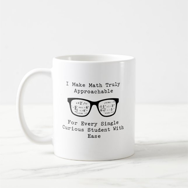 Mug Making Math Approachable for Every Curious Student (Gauche)