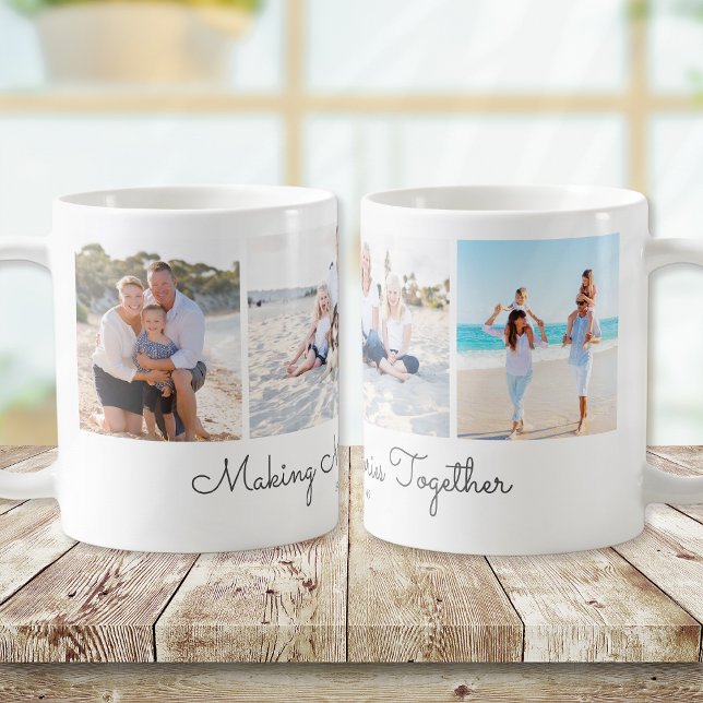 Mug Making Memories Together Photo Collage Keepsake (Créateur téléchargé)