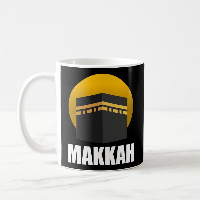 Mug Makkah musulmane Kaaba Arabie Saoudite Mekkah (Gauche)