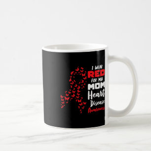 Mug Maladie Cardiaque Février Porter Rouge Maladie Car