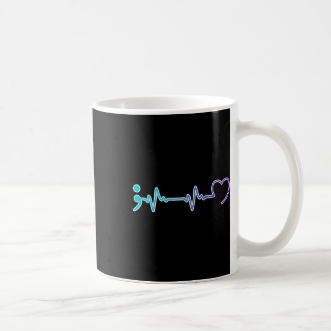 Mug Maladie de santé Prévention du suicide (Droite)