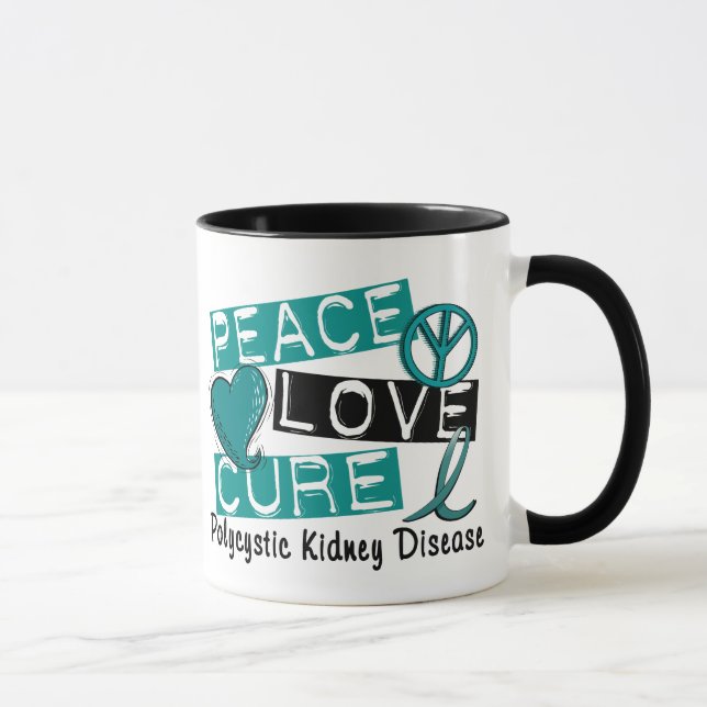 Mug Maladie rénale Polycystic du traitement PKD (Droite)