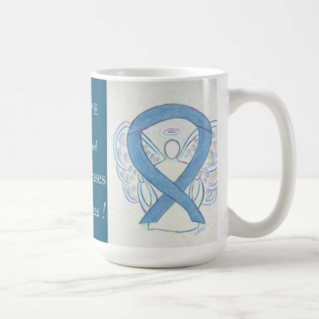 Mug Maladies rares Sensibilisation Ruban Angel Musique (Droite)