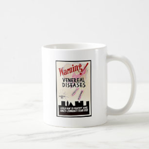 Mug Maladies vénériennes d'avertissement