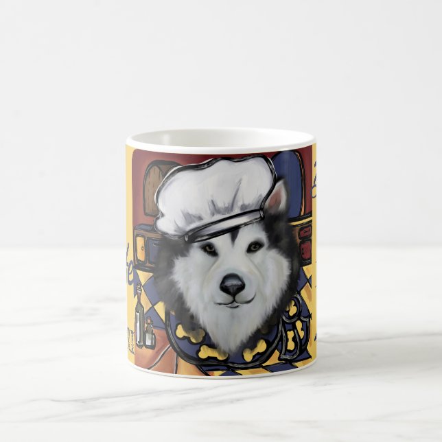 Mug Malamute d'Alaska Chef (Centre)