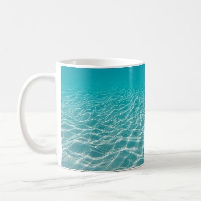 Mug Maldive Beach Reflète Une Belle Vue. (Gauche)
