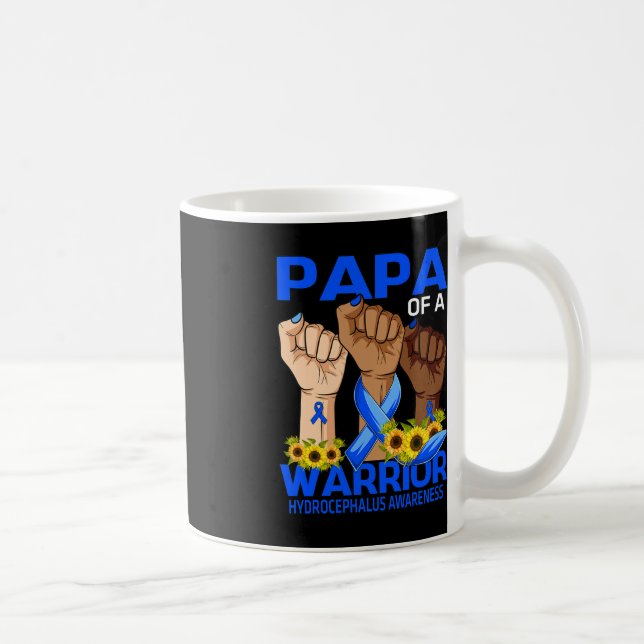 Mug Mâle Papa D'Un Soleil De Sensibilisation À L'Hydro (Droite)