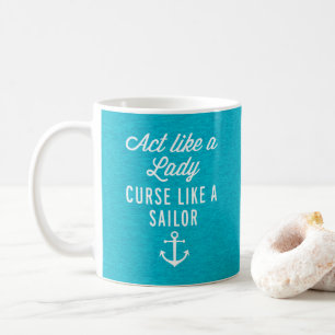 Mug Malédiction Comme Une Citation Amusante Du Navigat