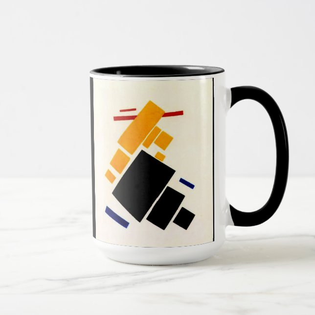Mug Malevich - Composition du suprématisme, avion (Droite)