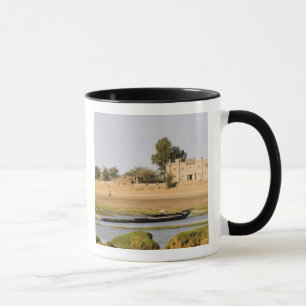 Mug Mali, Djenne. Rivière Bani près de Djenne