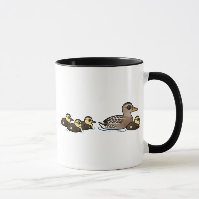 Mug Mallard et quatre canetons (Droite)
